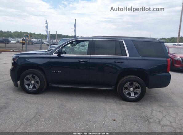 1GNSKAEC8JR338519 2018 CHEVROLET TAHOE Blue 