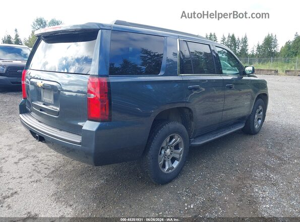 1GNSKAEC8LR119482 2020 CHEVROLET TAHOE Blue Tył prawy
