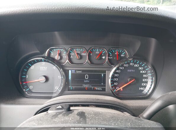 1GNSKAEC8LR119482 2020 CHEVROLET TAHOE Blue Widok tylnych siedzeń