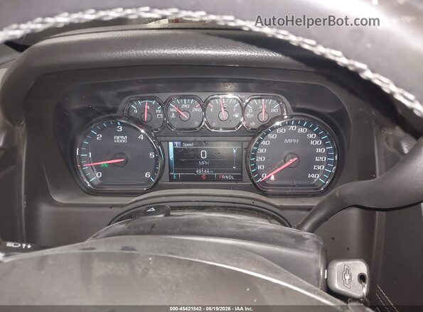1GNSKAEC9JR316254 2018 CHEVROLET TAHOE Gray Vista de los asientos traseros