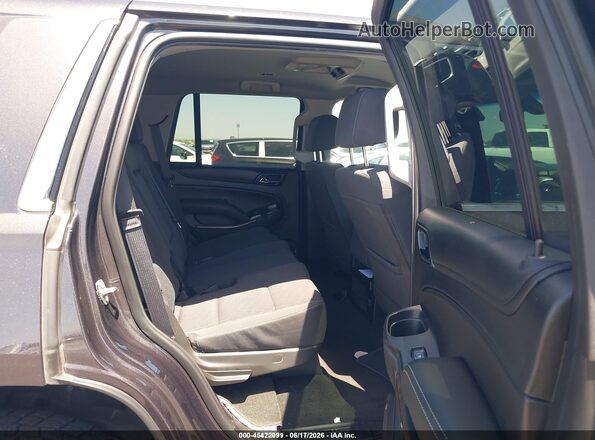1GNSKAEC9JR329313 2018 CHEVROLET TAHOE Серый Вид наклейки с VIN-кодом