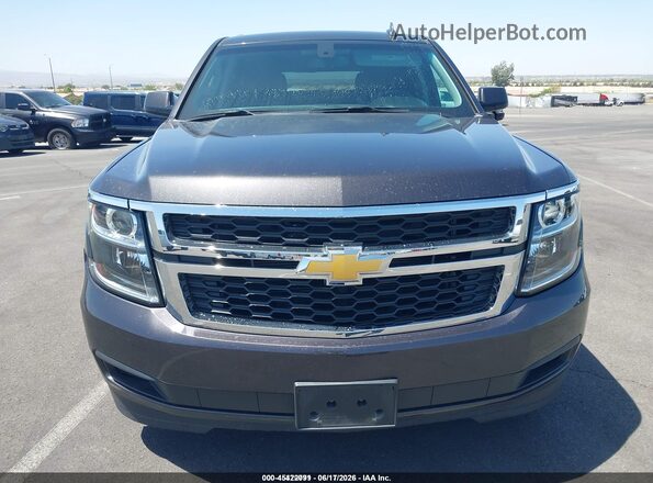 1GNSKAEC9JR329313 2018 CHEVROLET TAHOE Серый Вид спереди
