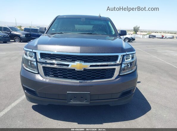 1GNSKAEC9JR329313 2018 CHEVROLET TAHOE Серый 