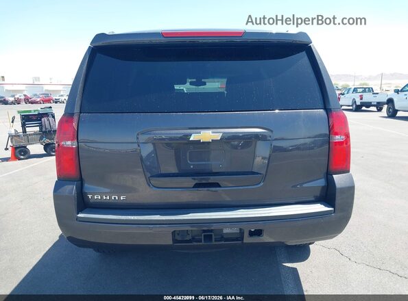 1GNSKAEC9JR329313 2018 CHEVROLET TAHOE Серый 