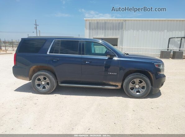 1GNSKAEC9JR344815 2018 CHEVROLET TAHOE Dark Blue 