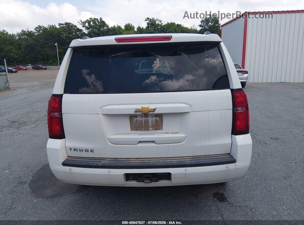 1GNSKAEC9LR105865 2020 CHEVROLET TAHOE White 