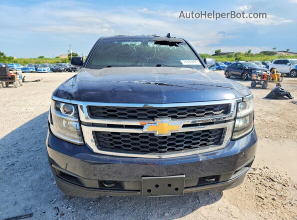 1GNSKAEC9LR120799 2020 CHEVROLET TAHOE Blue Вид спереду