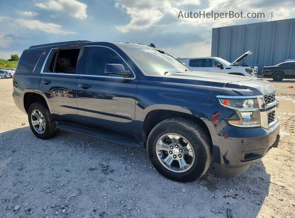 1GNSKAEC9LR120799 2020 CHEVROLET TAHOE Blue Передня права чверть