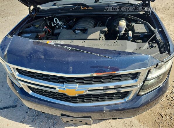 1GNSKAEC9LR120799 2020 CHEVROLET TAHOE Blue Вид підкапотного простору