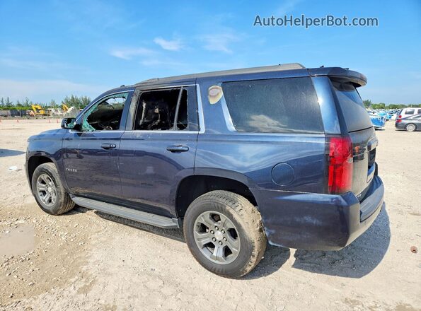 1GNSKAEC9LR120799 2020 CHEVROLET TAHOE Blue Задня ліва чверть
