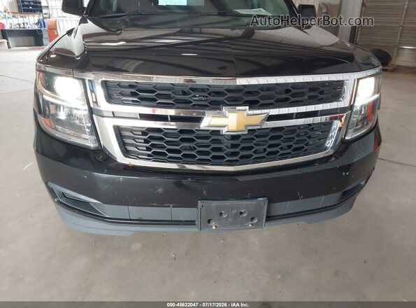 1GNSKAECXJR297746 2018 CHEVROLET TAHOE Black წინა ხედი