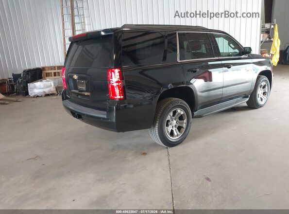 1GNSKAECXJR297746 2018 CHEVROLET TAHOE Black უკანა მარჯვენა