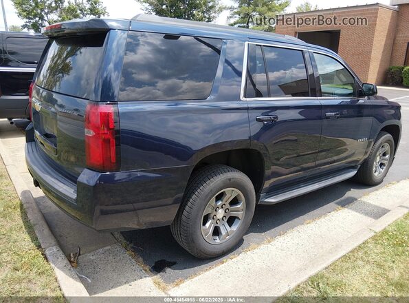 1GNSKAECXJR337064 2018 CHEVROLET TAHOE Blue Հետևի աջ
