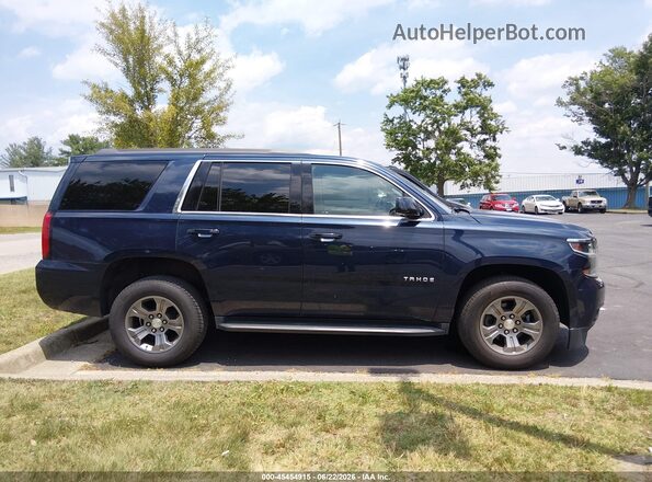 1GNSKAECXJR337064 2018 CHEVROLET TAHOE Blue 