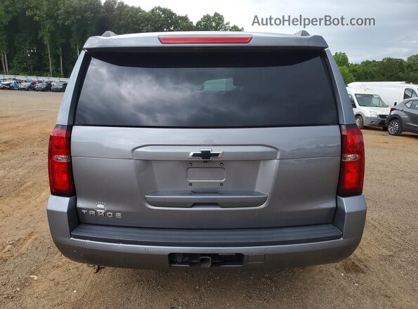 1GNSKAECXLR182292 2020 CHEVROLET TAHOE Gray Вид ззаду
