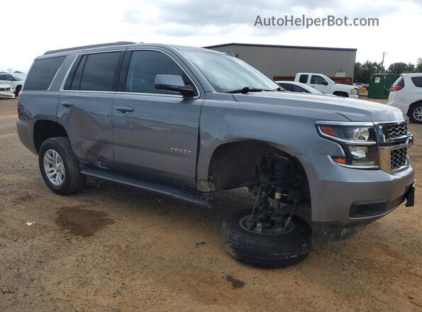 1GNSKAECXLR182292 2020 CHEVROLET TAHOE Gray Передня права чверть