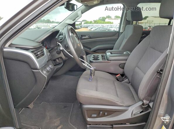 1GNSKAECXLR182292 2020 CHEVROLET TAHOE Gray Вид салону спереду