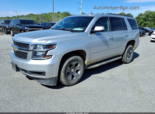 1GNSKAKC0LR106357 2020 CHEVROLET TAHOE Silver Front left