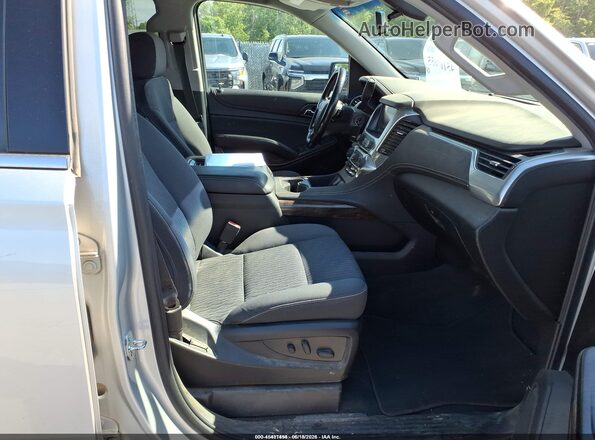 1GNSKAKC0LR106357 2020 CHEVROLET TAHOE Silver Front interior view