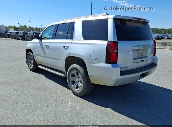 1GNSKAKC0LR106357 2020 CHEVROLET TAHOE Silver Rear left