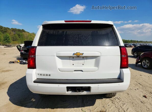 1GNSKAKC7LR130378 2020 CHEVROLET TAHOE Белый Вид сзади