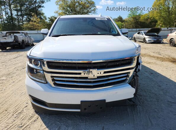 1GNSKAKC7LR130378 2020 CHEVROLET TAHOE Белый Вид спереди