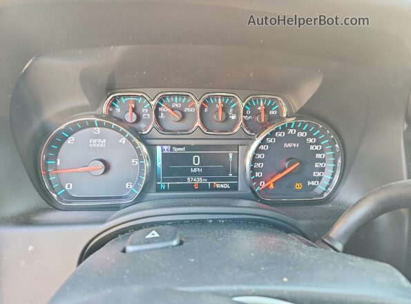 1GNSKAKC7LR130378 2020 CHEVROLET TAHOE Белый Вид щитка приборов