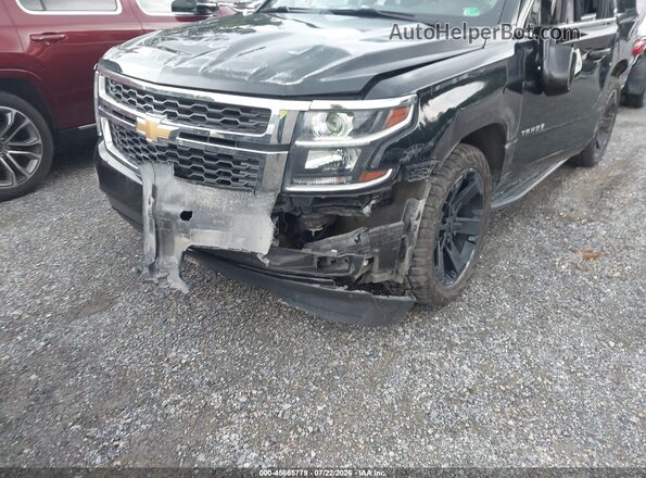 1GNSKAKC8LR287210 2020 CHEVROLET TAHOE Black Front view