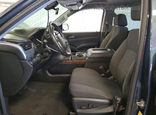 1GNSKAKC9LR289029 2020 CHEVROLET TAHOE Угольный Вид салона спереди