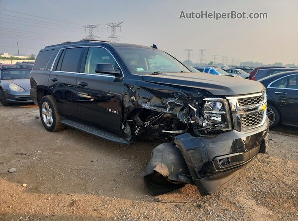 1GNSKBKC0GR320180 2016 CHEVROLET TAHOE Black Przód prawy