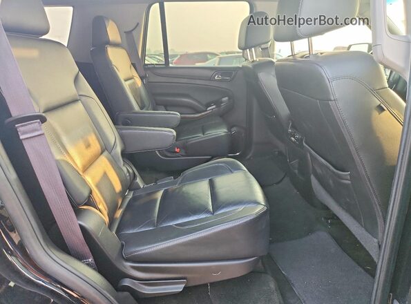 1GNSKBKC0GR320180 2016 CHEVROLET TAHOE Black Widok tylnych siedzeń