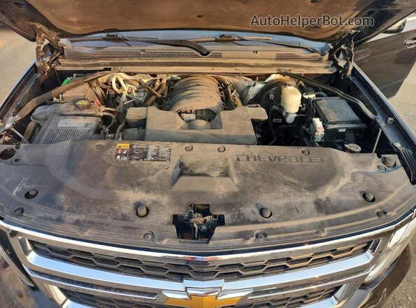 1GNSKBKC0GR320180 2016 CHEVROLET TAHOE Black Widok wnętrza z tyłu