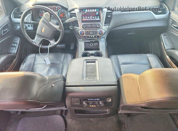 1GNSKBKC0GR320180 2016 CHEVROLET TAHOE Black Widok deski rozdzielczej
