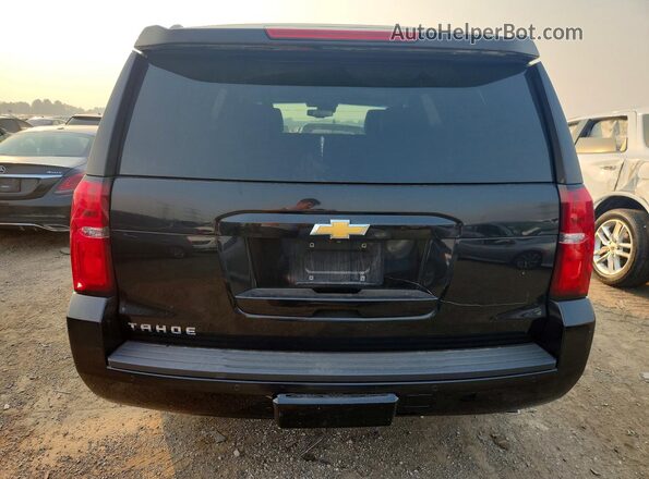 1GNSKBKC0GR320180 2016 CHEVROLET TAHOE Black Widok z tyłu
