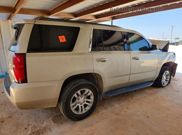 1GNSKBKC0HR117968 2017 CHEVROLET TAHOE Tan Задня права чверть