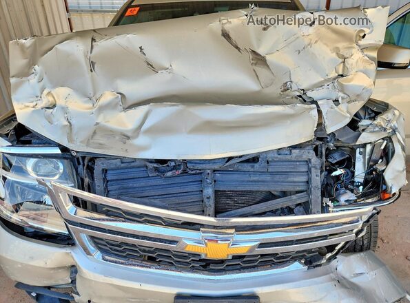 1GNSKBKC0HR117968 2017 CHEVROLET TAHOE Tan Вид підкапотного простору