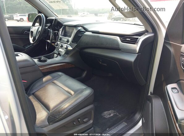 1GNSKBKC0HR183310 2017 CHEVROLET TAHOE Silver Вид салону спереду