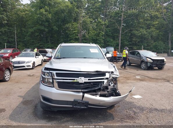 1GNSKBKC0HR183310 2017 CHEVROLET TAHOE Silver Вид щитка приладів