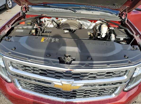 1GNSKBKC0HR305910 2017 CHEVROLET TAHOE Burgundy Vista interior trasera