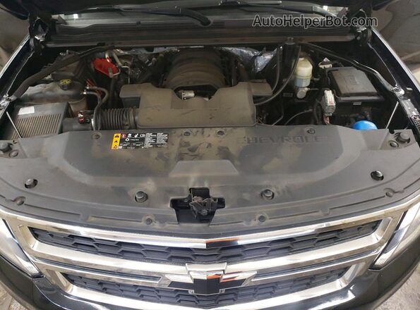 1GNSKBKC0HR398587 2017 CHEVROLET TAHOE Black ძრავის განყოფილების ხედი