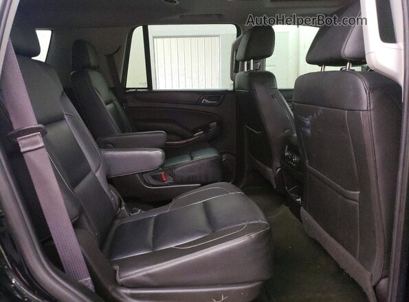 1GNSKBKC0HR398587 2017 CHEVROLET TAHOE Black უკანა სალონის ხედი