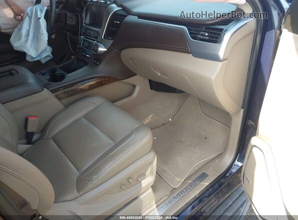 1GNSKBKC0LR180996 2020 CHEVROLET TAHOE Dark Blue Widok wnętrza z przodu