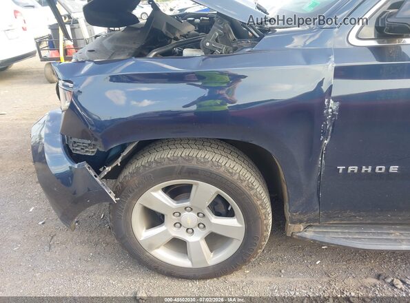 1GNSKBKC0LR180996 2020 CHEVROLET TAHOE Dark Blue Widok z przodu