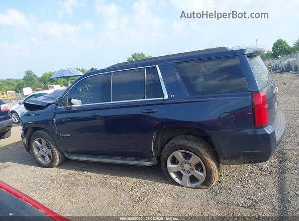 1GNSKBKC0LR180996 2020 CHEVROLET TAHOE Dark Blue Widok wnętrza 360 stopni