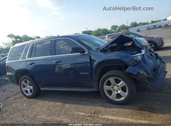 1GNSKBKC0LR180996 2020 CHEVROLET TAHOE Dark Blue Widok wnętrza z tyłu