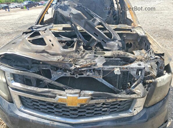 1GNSKBKC0LR211695 2020 CHEVROLET TAHOE Black Вид підкапотного простору