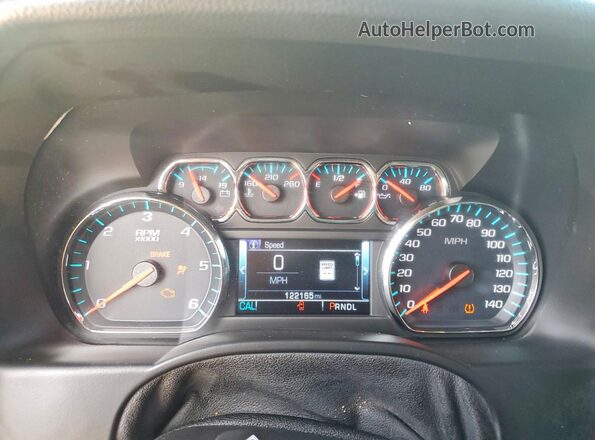 1GNSKBKC0LR277034 2020 CHEVROLET TAHOE Black Вид щитка приладів