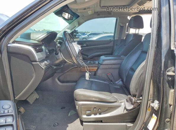 1GNSKBKC0LR277034 2020 CHEVROLET TAHOE Black Вид салону спереду