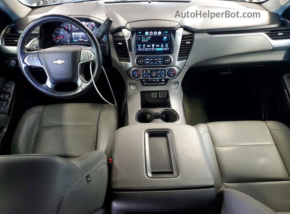 1GNSKBKC1GR304814 2016 CHEVROLET TAHOE Black Dashboard view