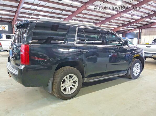 1GNSKBKC1GR333469 2016 CHEVROLET TAHOE Black უკანა მარჯვენა